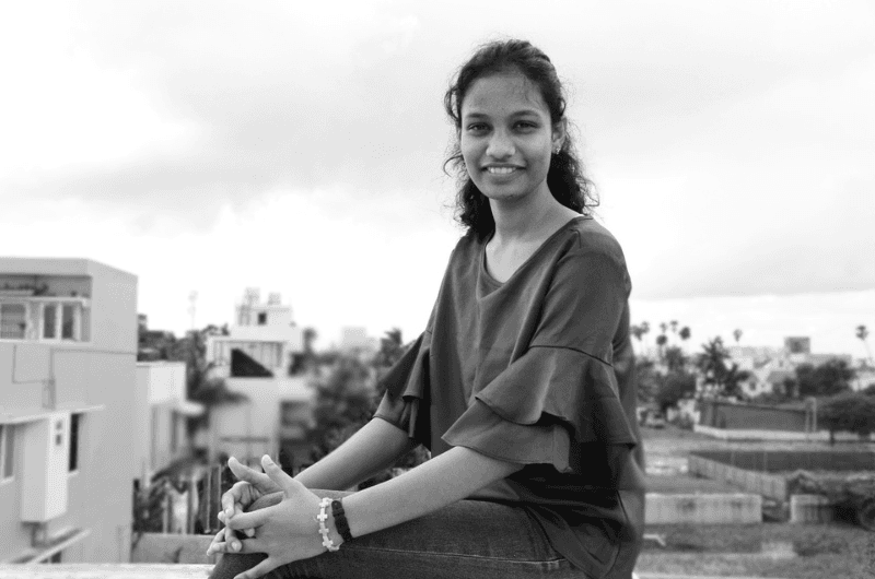 Bharathi, age 21, at STEPS Home